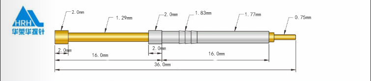 PH-3M3、 PH系列探針、探針尺寸、測(cè)試探針圖片、三尖探針圖片、頂針圖片、彈簧探針圖片