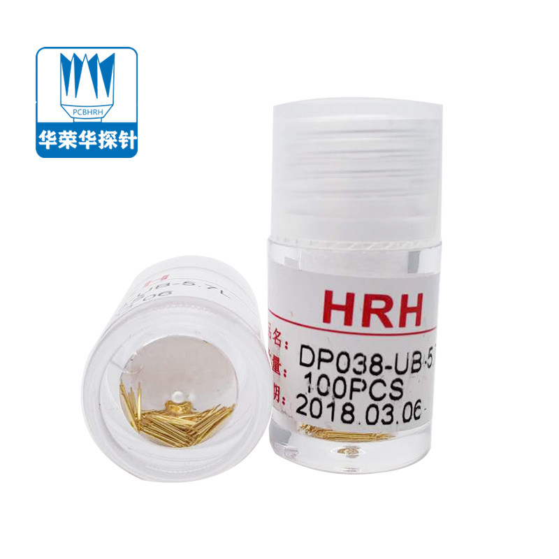 雙頭探針DP038-UB-5.7L,BGA測試針,華榮華雙頭針廠家 雙頭探針DP038-UB-5.7L,BGA測試針,華榮華雙頭針廠家